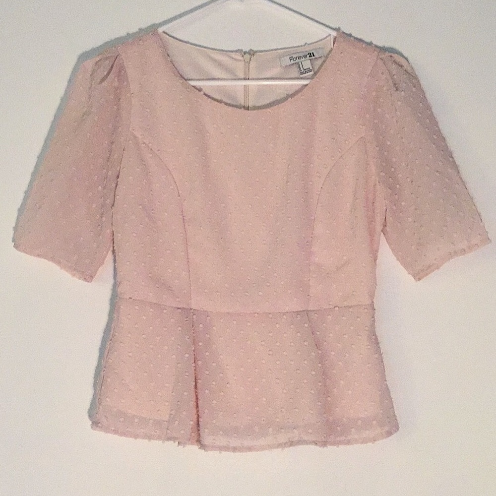 Forever 21 Peplum Top